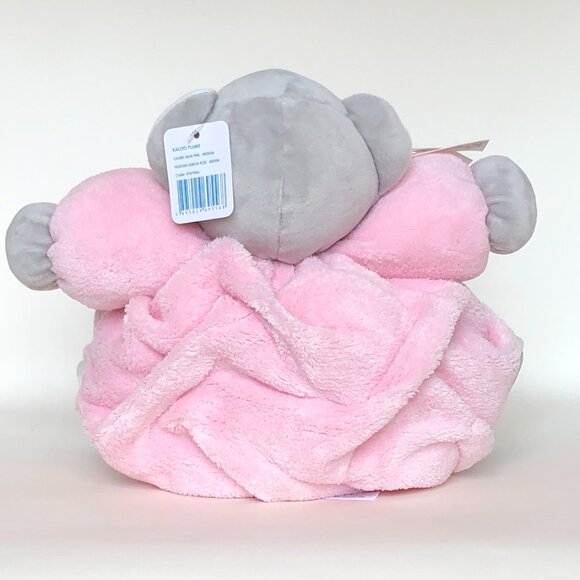Kaloo Brand New Bear Pink-Medium Chubby Plush Stuffed Animal - Picture 11 of 12